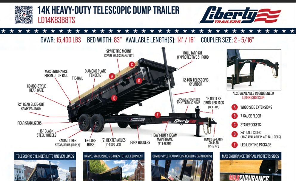 15.4K Dump Trailer photo 8