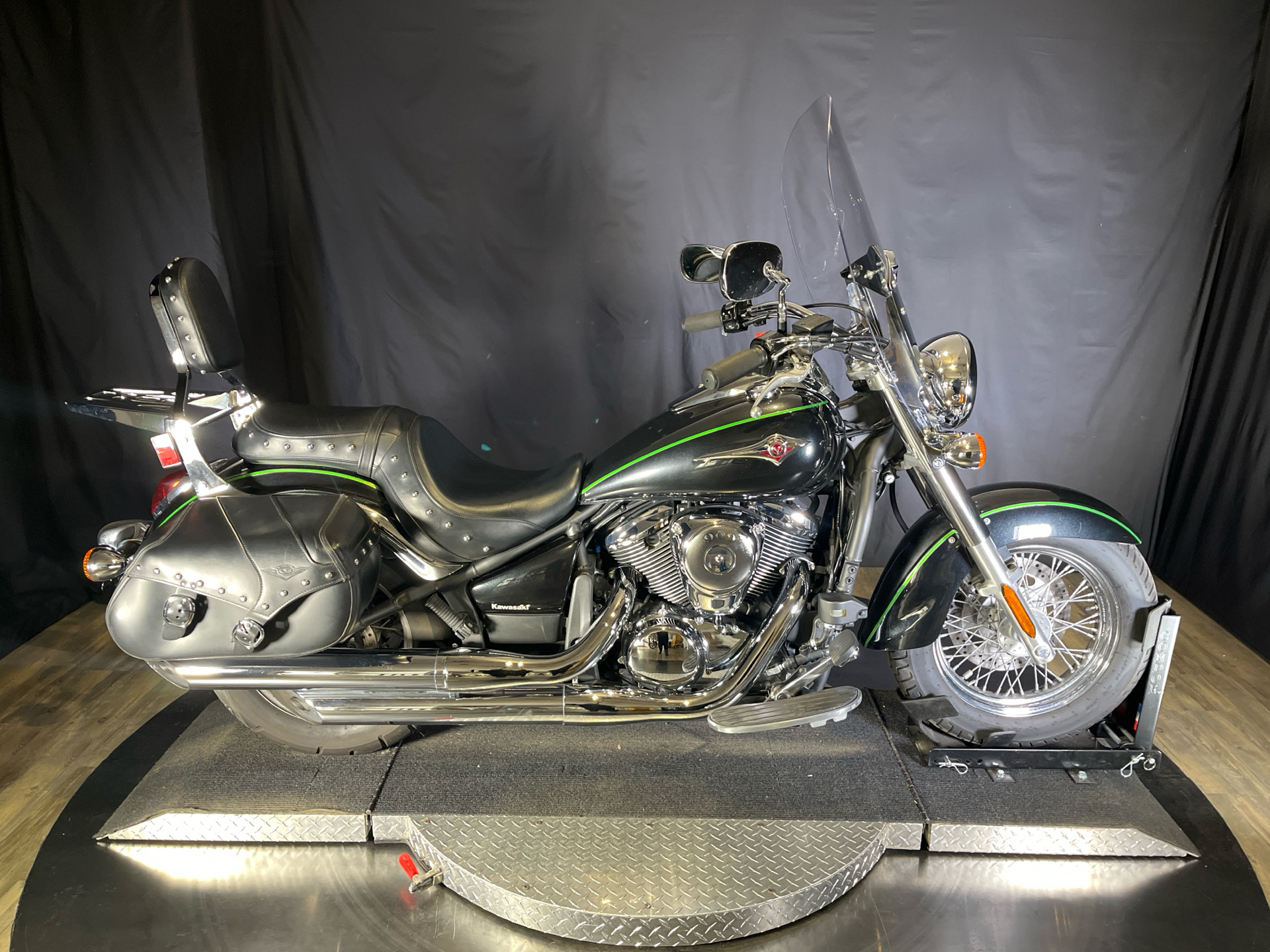 カスタム価格 17,500円⭕️1点物◎CUSTOM VOLAN SIDE 2015 Kawasaki Vulcan® 900 Classic LT, Wauconda IL | Certified Pre