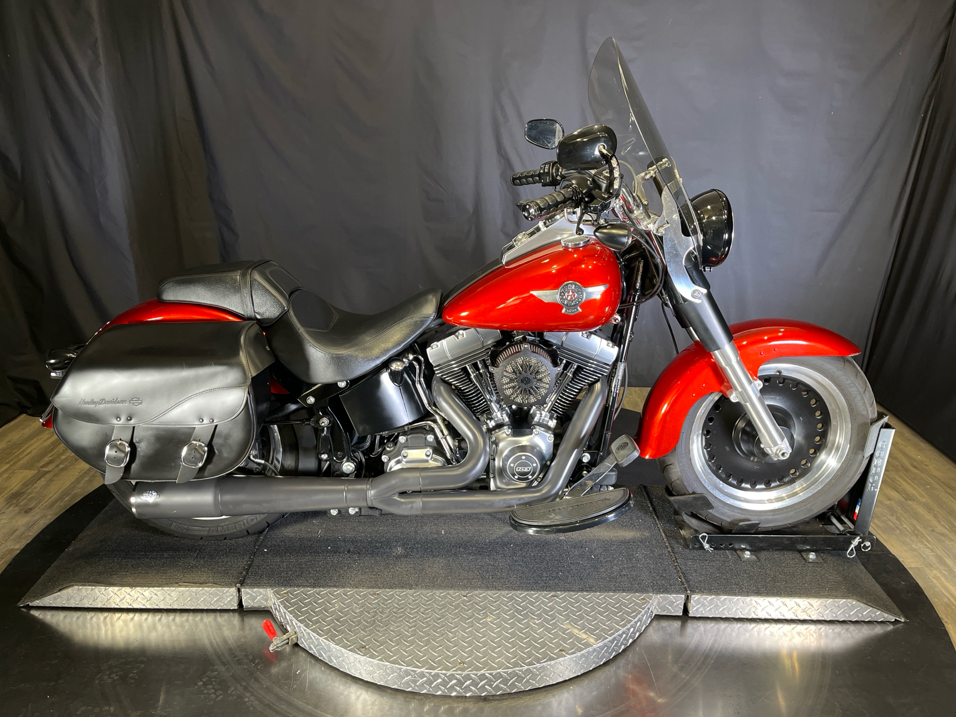 2013 Harley-Davidson Softail® Fat Boy® Lo Used Motorcycle 2013 Harley-Davidson Softail® Fat Boy® Lo Used Motorcycle