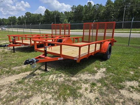 2026 Long Run Trailers 6x12 Pipe Top, 4' Gate — photo 1 of 4