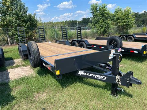 2026 Hillcrest Trailers 22+2 Equipment Trailer 14K, FUR, Brakes