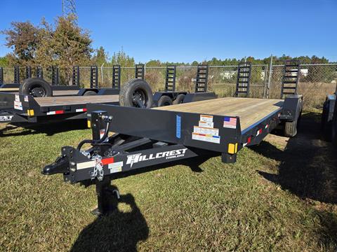 2026 Hillcrest Trailers 20+2 Equipment Trailer 14K FUR — photo 1 of 7