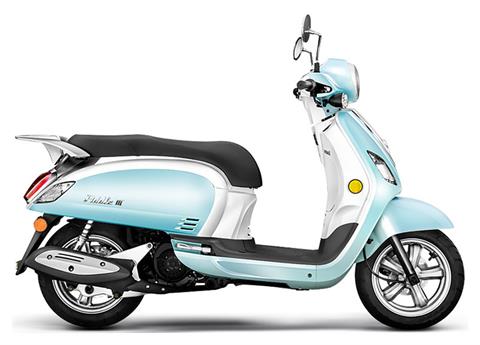 New 2021 SYM Fiddle III 200i | Scooters in Largo FL | Arctic White