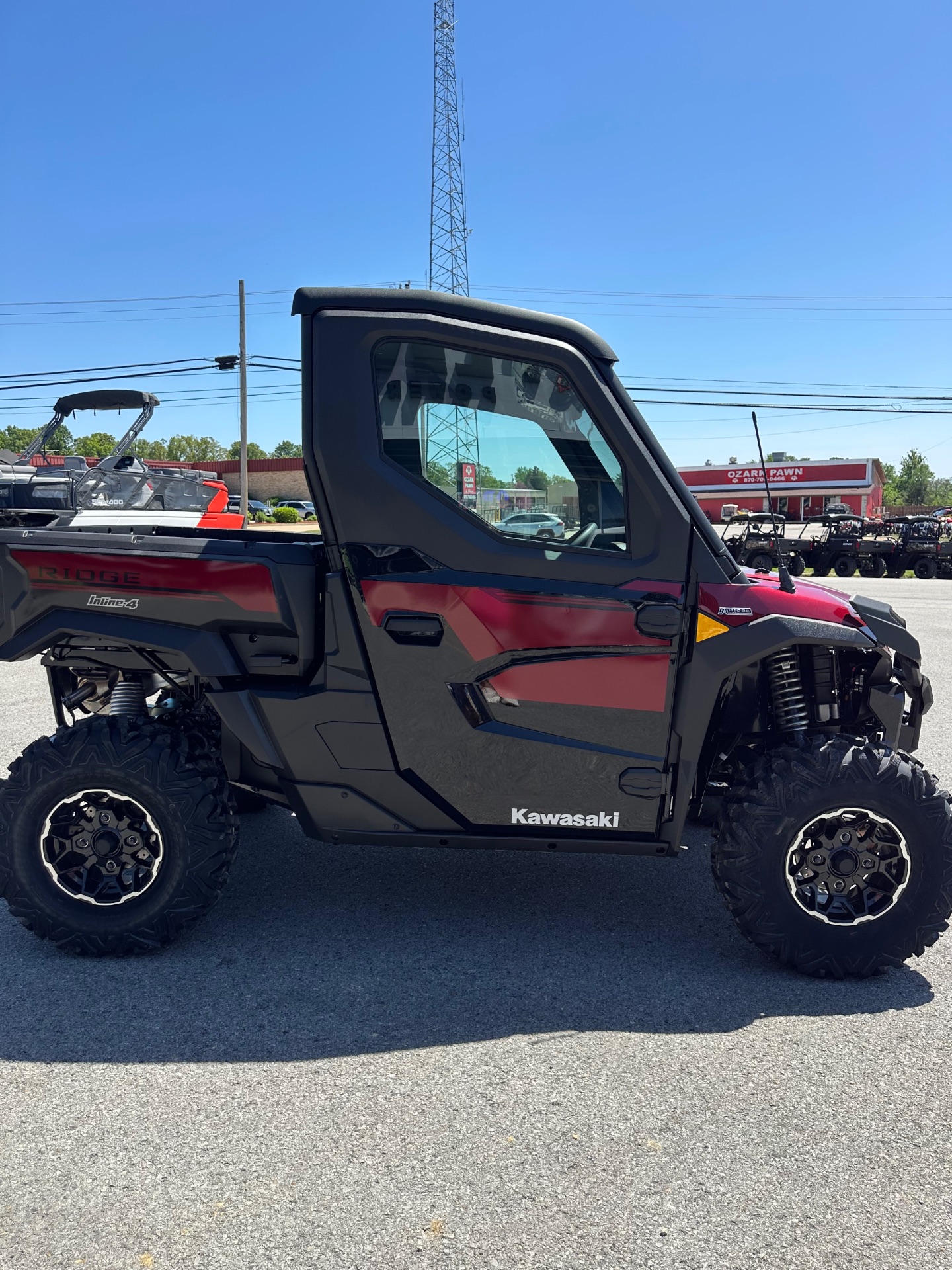 2026 Kawasaki RIDGE® Platinum Ranch Edition HVAC 4