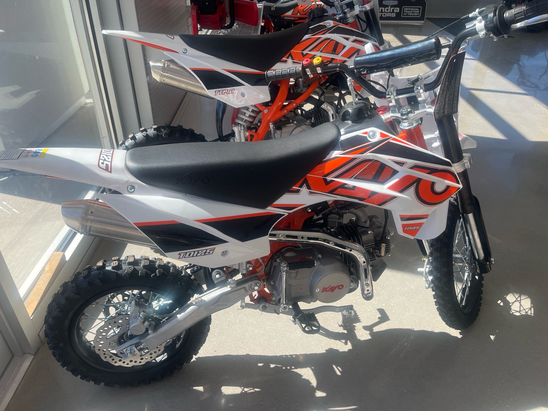 New 2024 Kayo TD 125, Clover SC | Specs, Price, Photos | White K0023