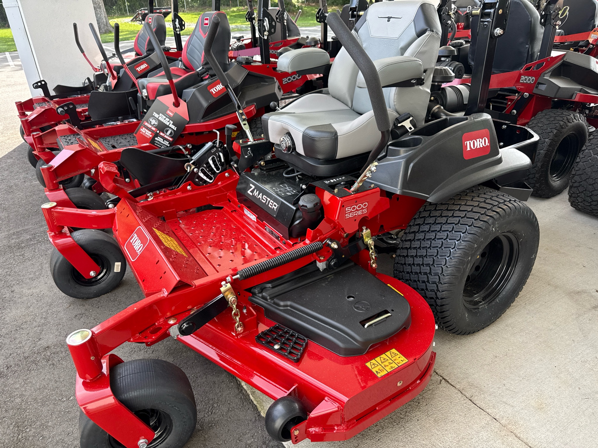New Toro Z Master 5000 60 in. Kawasaki FX 25.5 hp, Clover SC