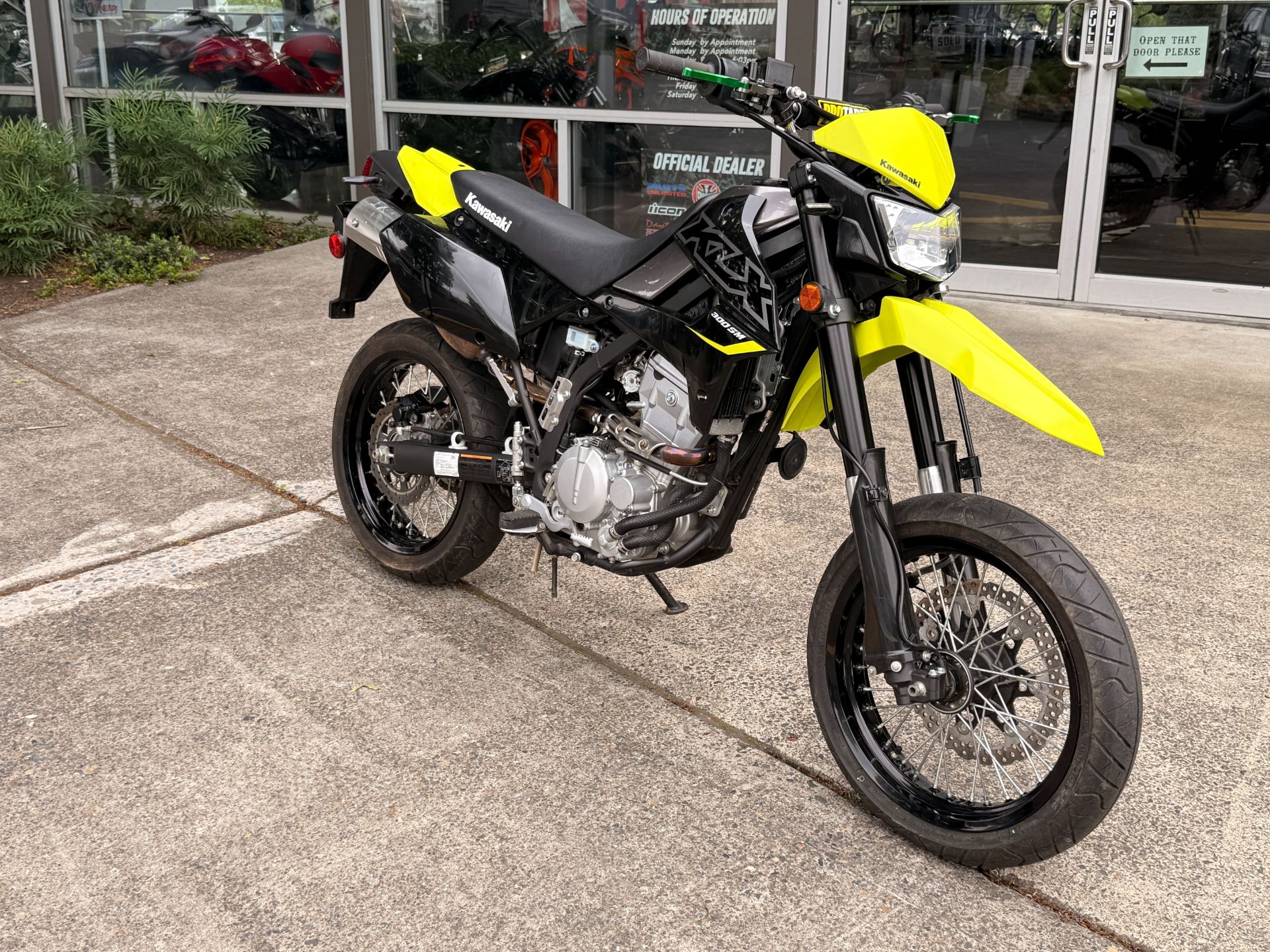 ST-310 & LDESIGN WORKSゴトク＆ZEN camps Used 2023 Kawasaki KLX 300SM, Portland OR | Specs, Price, Photos