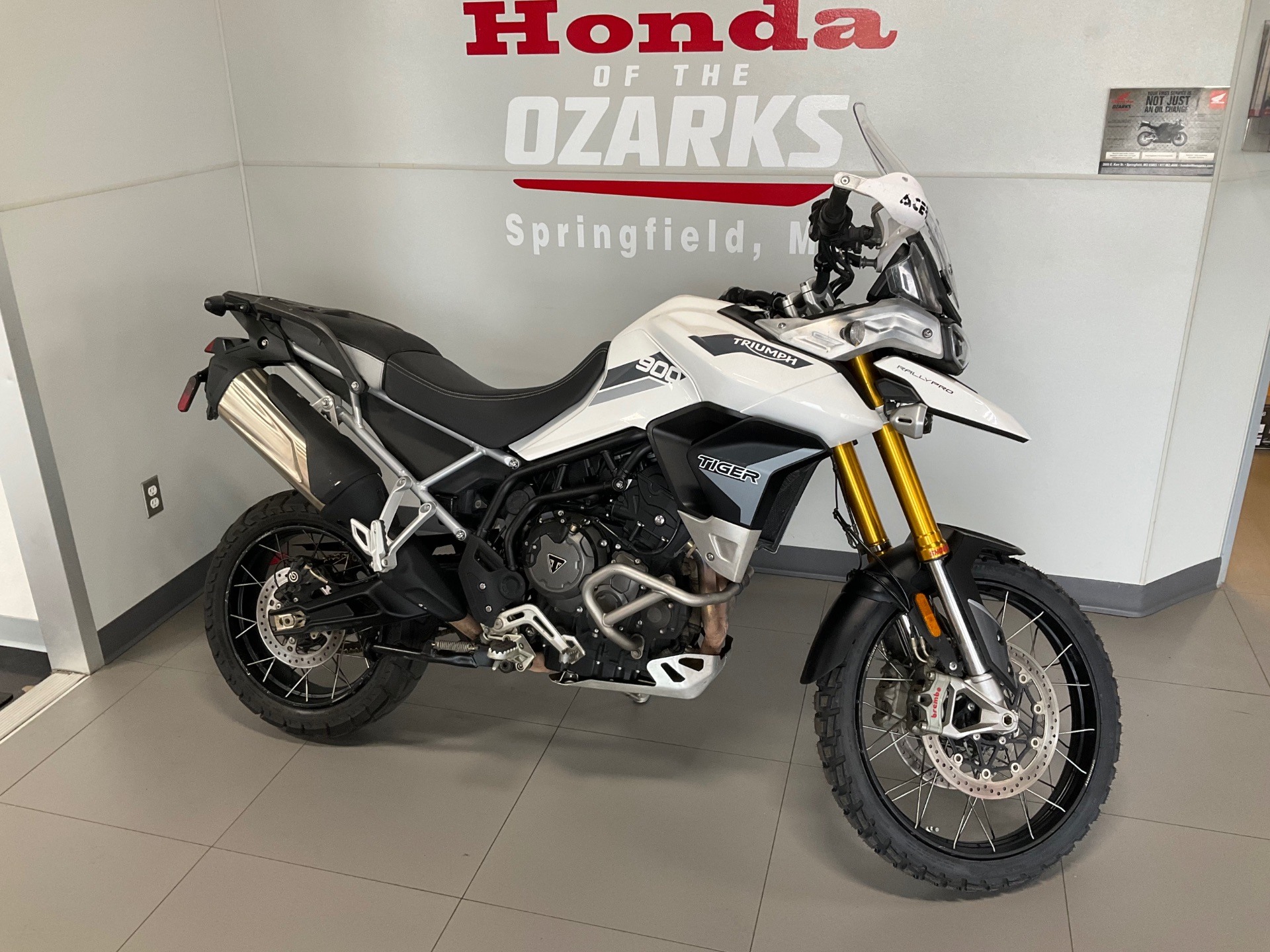 Used 2022 Triumph Tiger 900 Rally Pro Motorcycles in Springfield