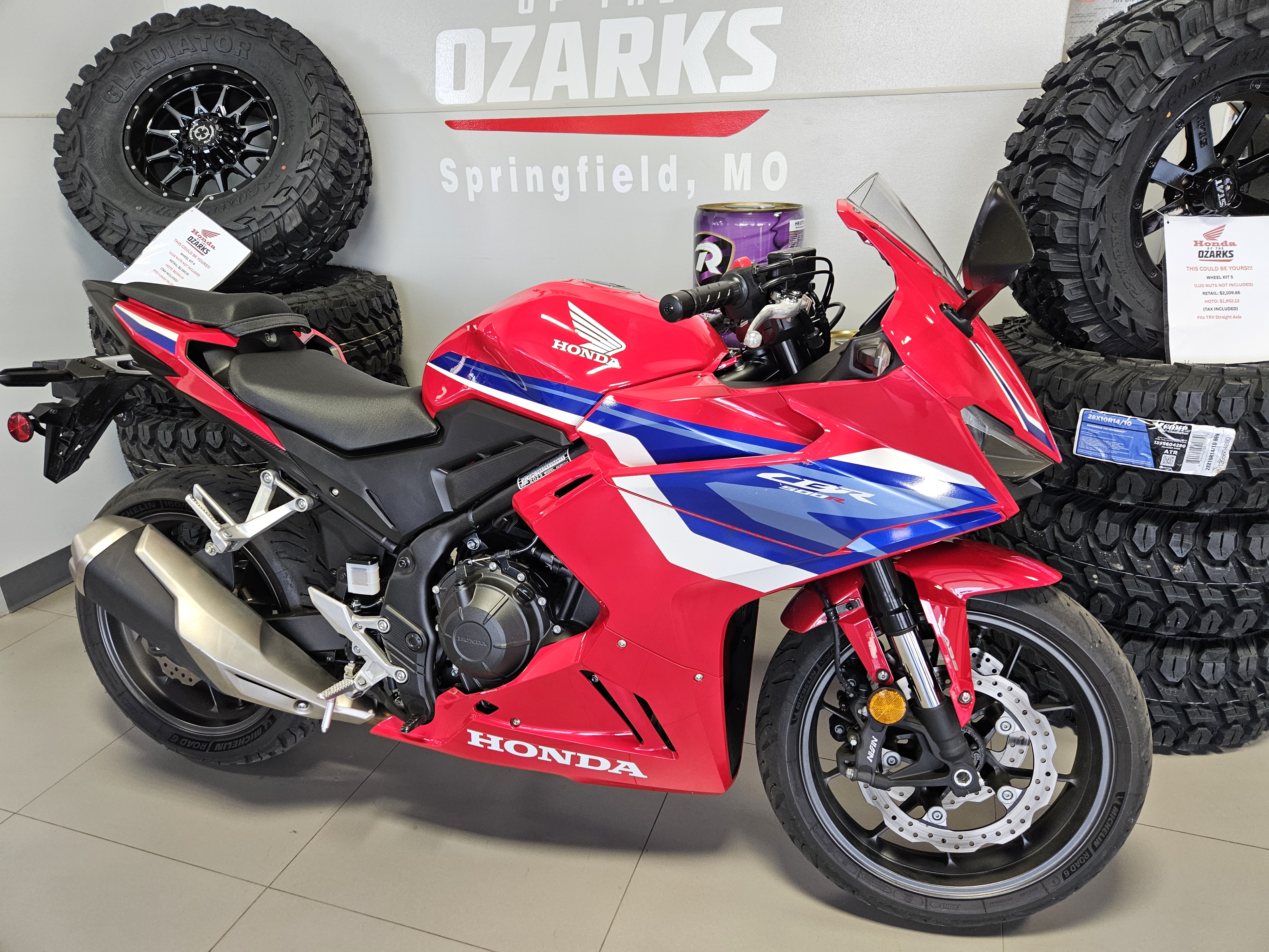 Used 2025 Honda CBR500R Motorcycles in Springfield, MO Stock