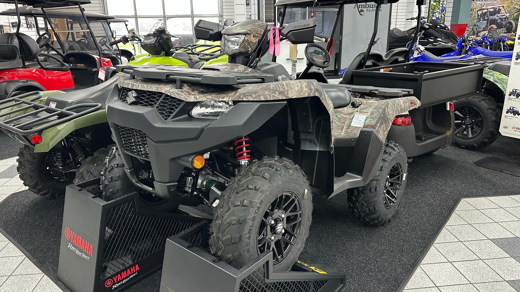 2026 Suzuki KingQuad 500AXi Power Steering SE Camo in Saint Joseph, Minnesota - Photo 1