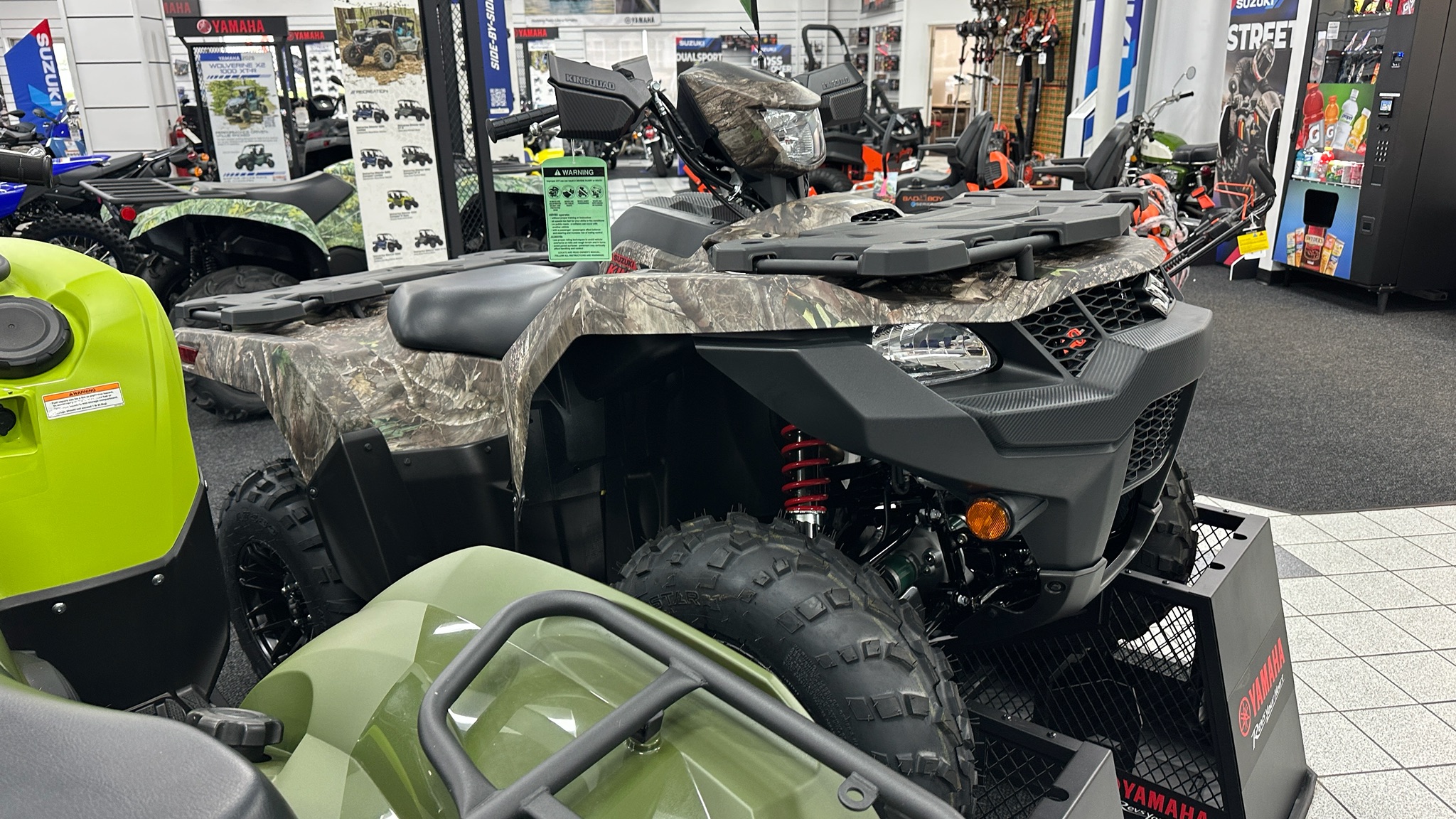 2026 Suzuki KingQuad 500AXi Power Steering SE Camo in Saint Joseph, Minnesota - Photo 7