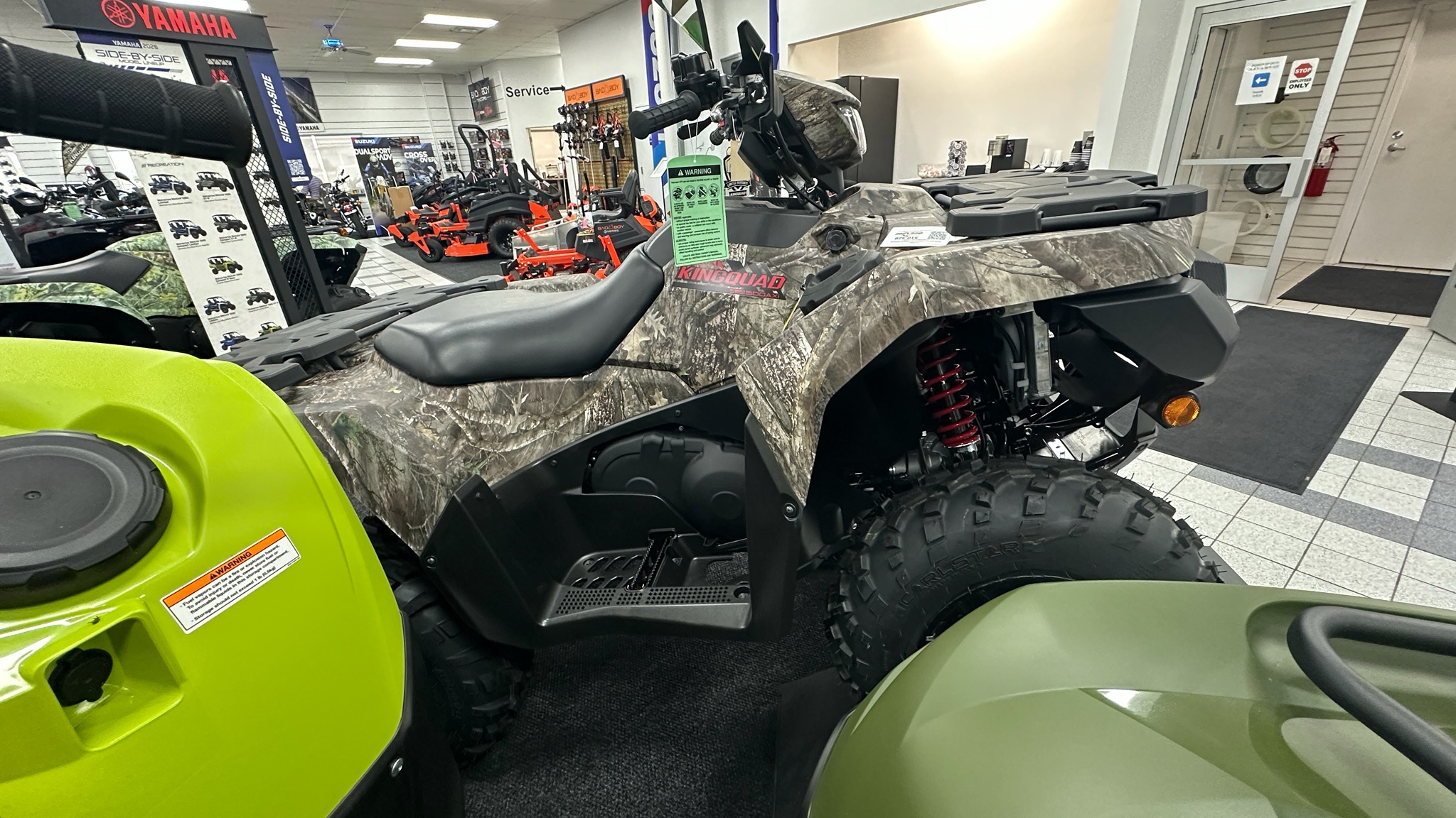 2026 Suzuki KingQuad 500AXi Power Steering SE Camo in Saint Joseph, Minnesota - Photo 6