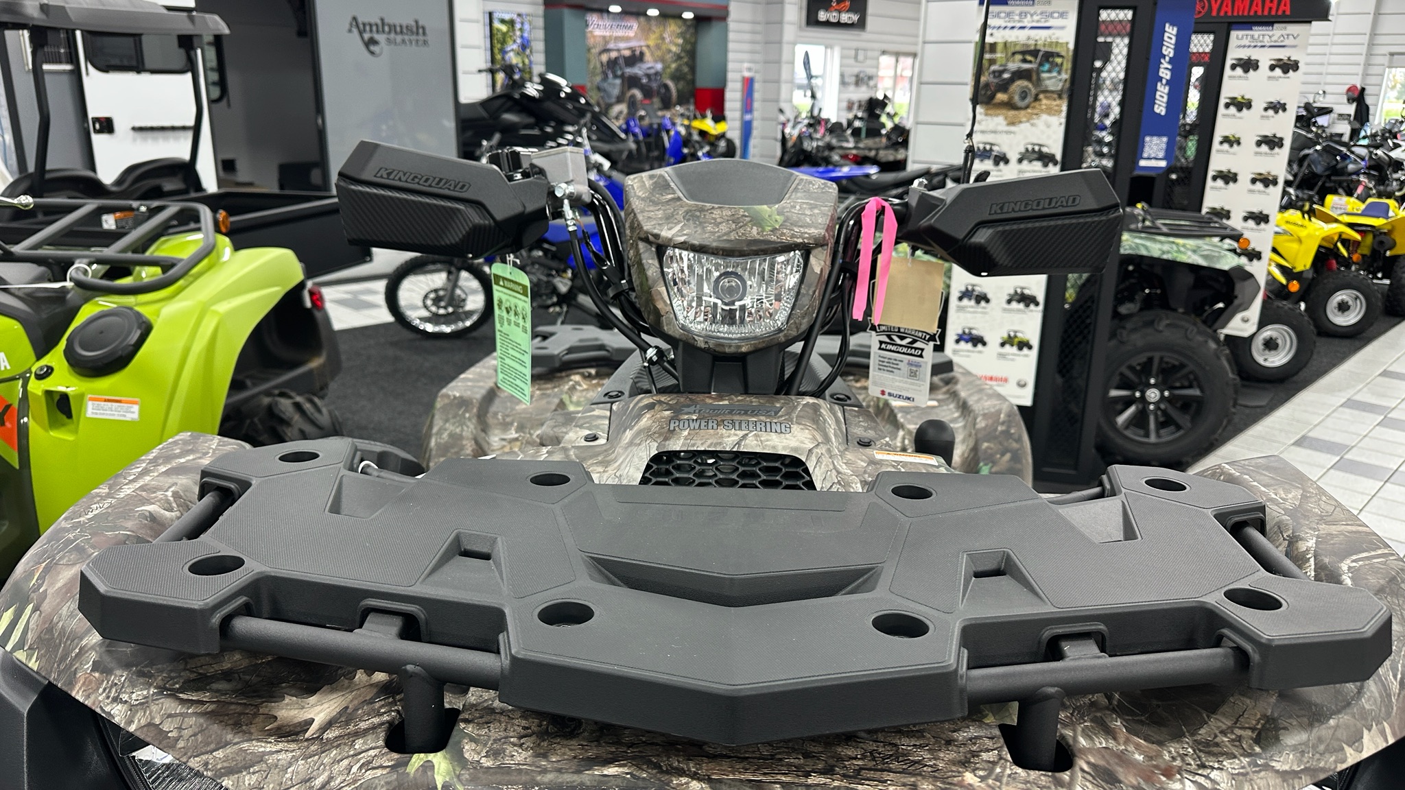 2026 Suzuki KingQuad 500AXi Power Steering SE Camo in Saint Joseph, Minnesota - Photo 9