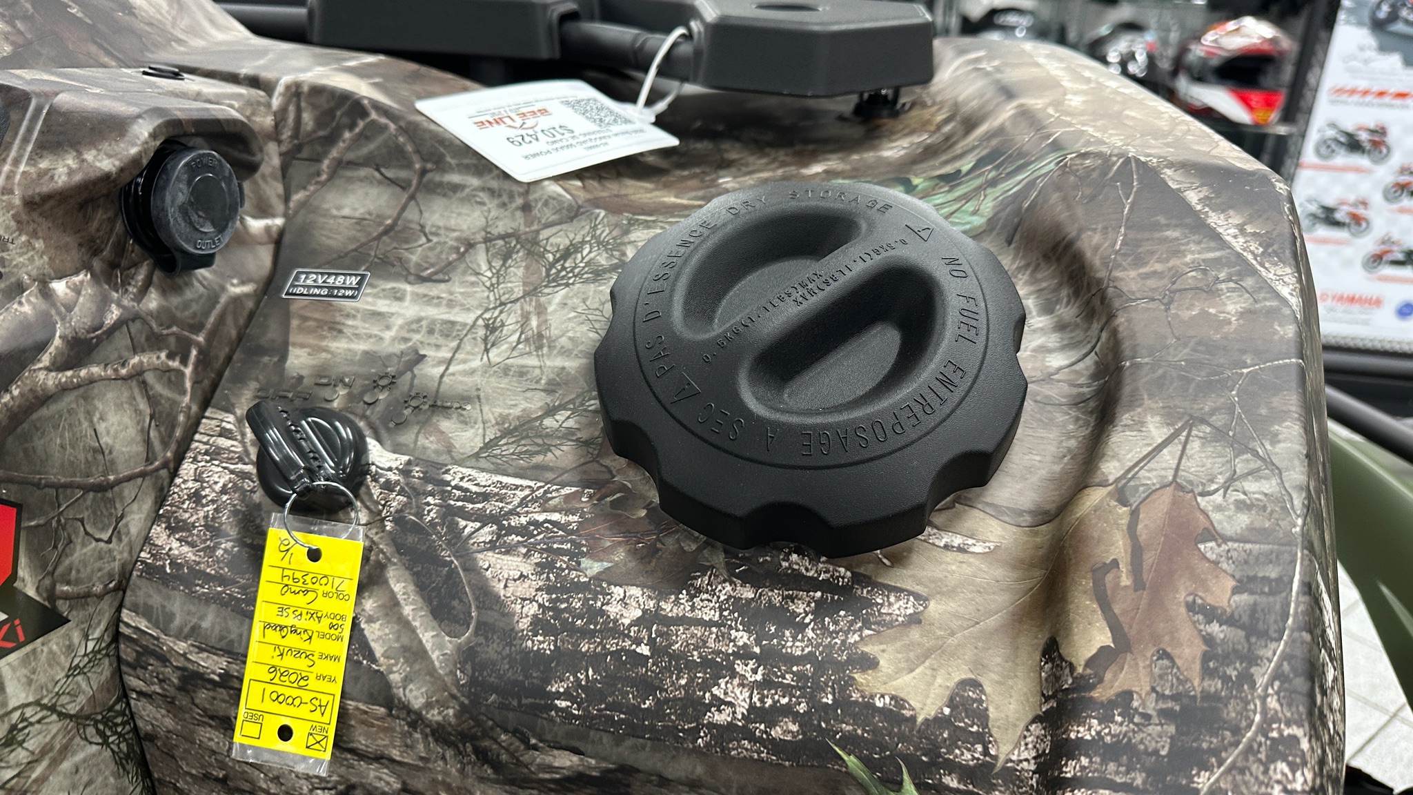 2026 Suzuki KingQuad 500AXi Power Steering SE Camo in Saint Joseph, Minnesota - Photo 15