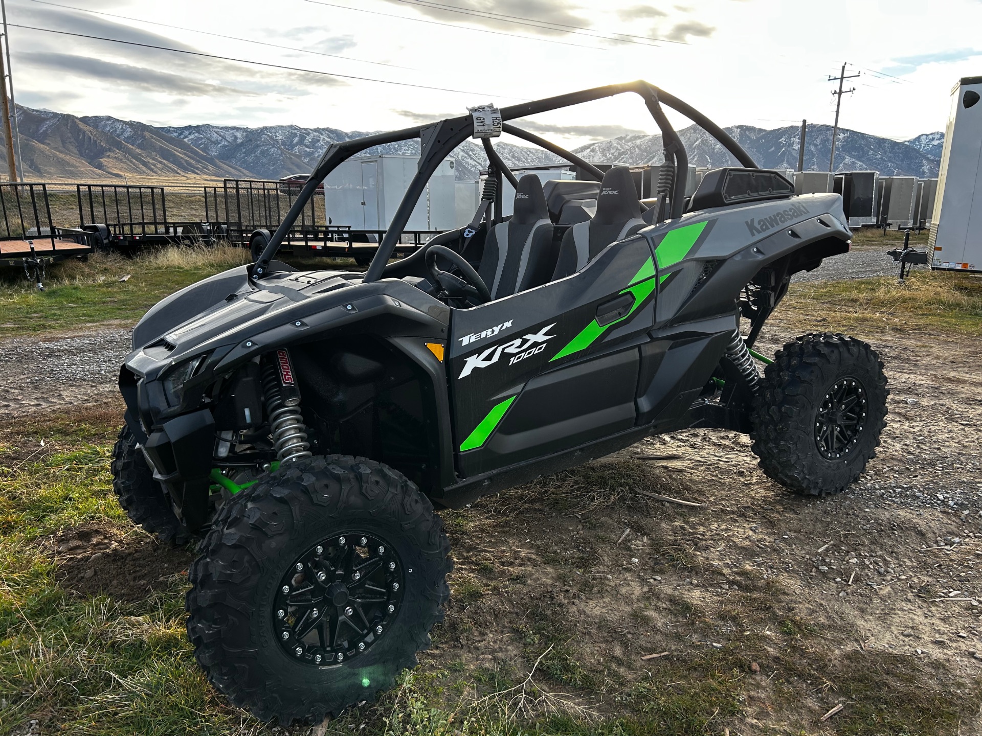 激レア　グローデザインワークス　2026 リミテッド New 2026 Kawasaki Teryx KRX 1000 Smoky Gray / Super Black