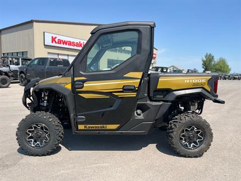 New 2025 Kawasaki RIDGE Limited HVAC Metallic Shadow Gold