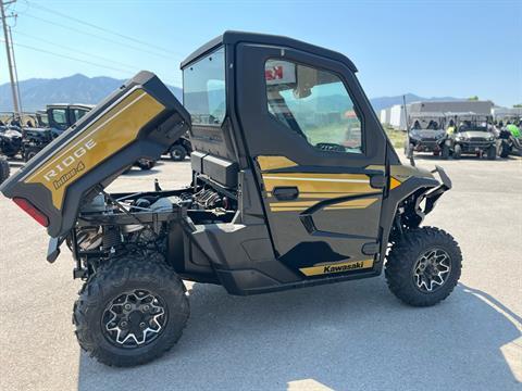 New 2025 Kawasaki RIDGE Limited HVAC Metallic Shadow Gold