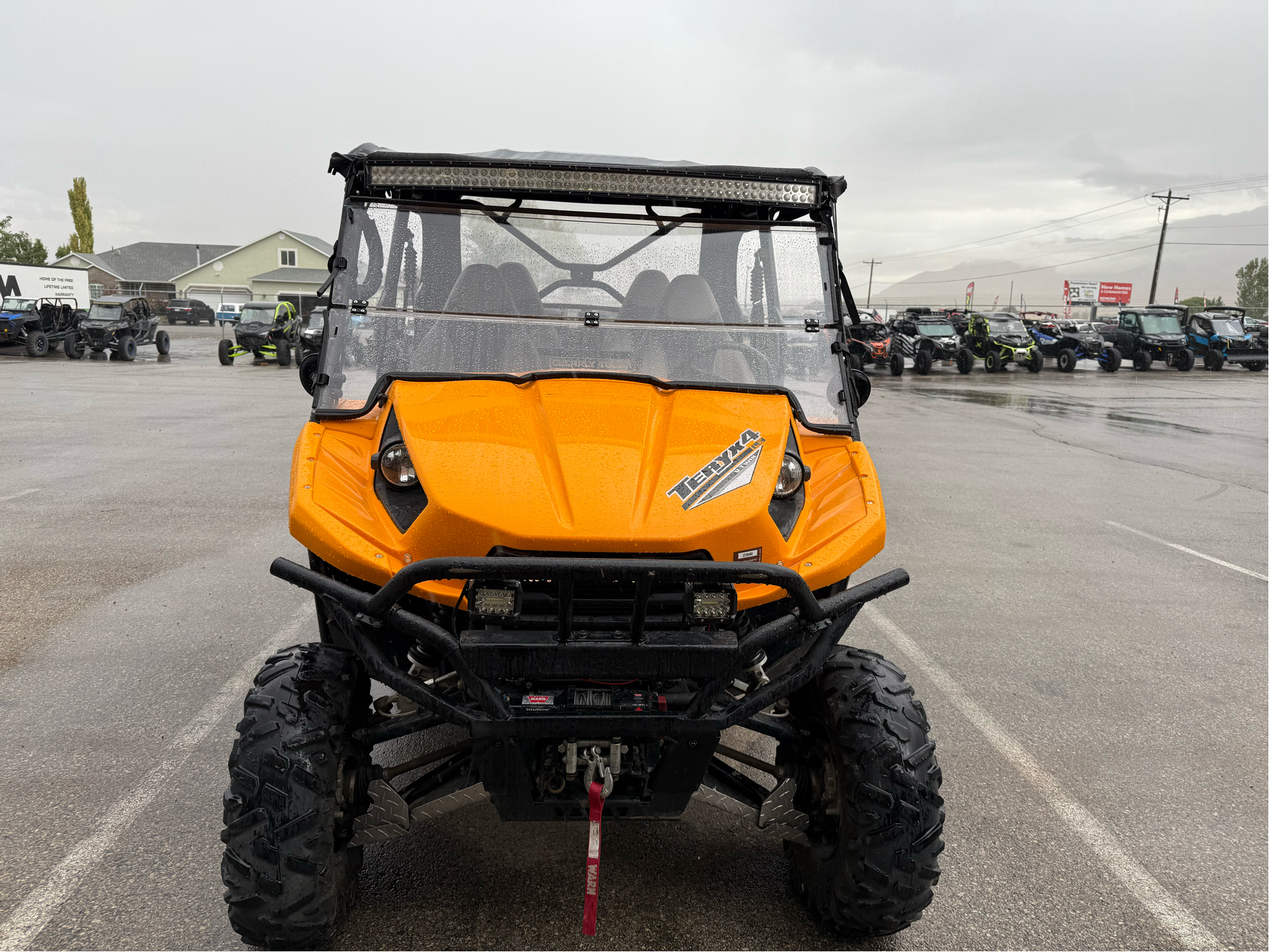 Used 2013 Kawasaki Teryx4™ 750 4x4 EPS LE Sunrise Yellow