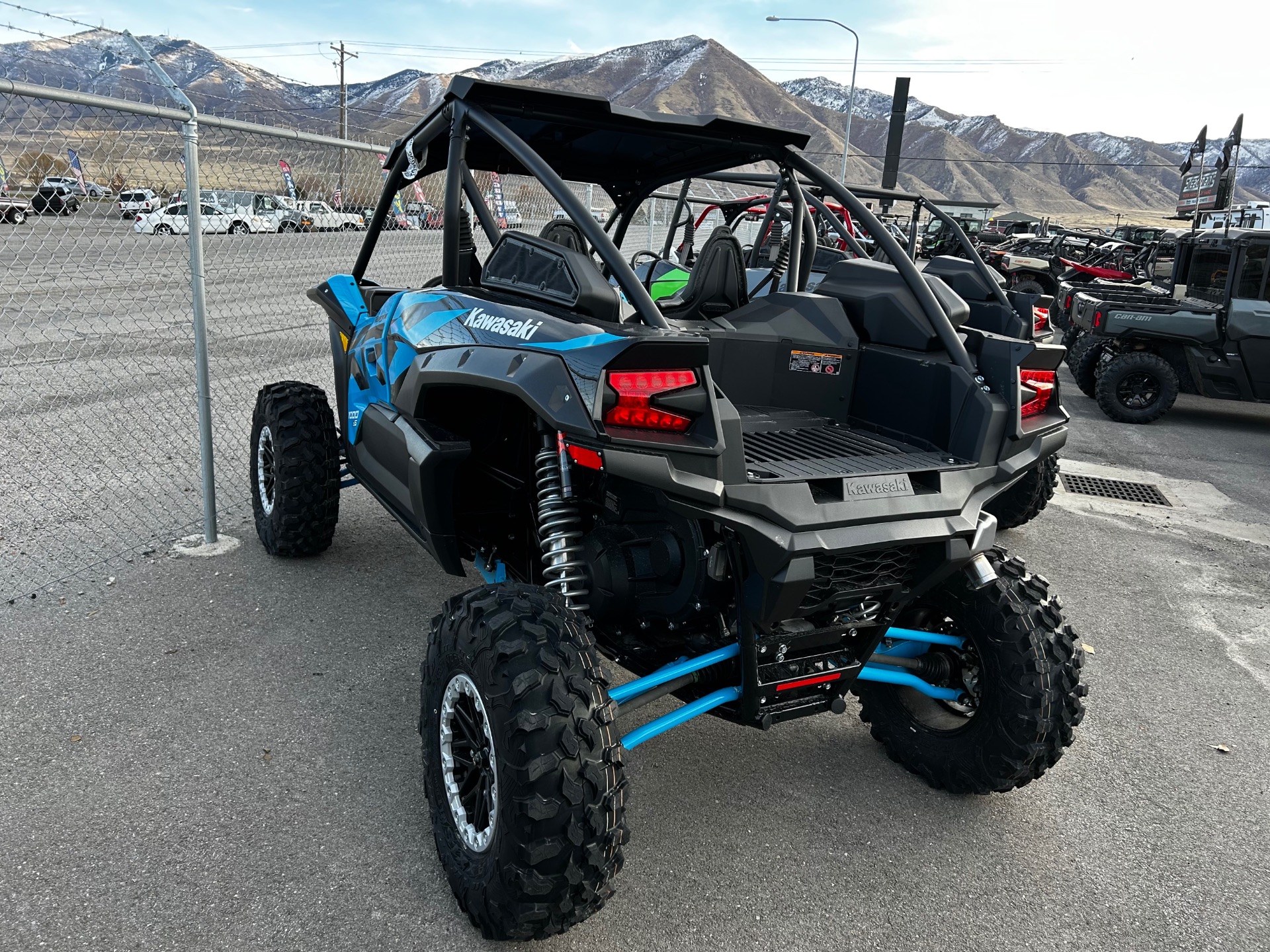 New 2026 Kawasaki Teryx KRX® 1000 eS Sky Blue / Super Black