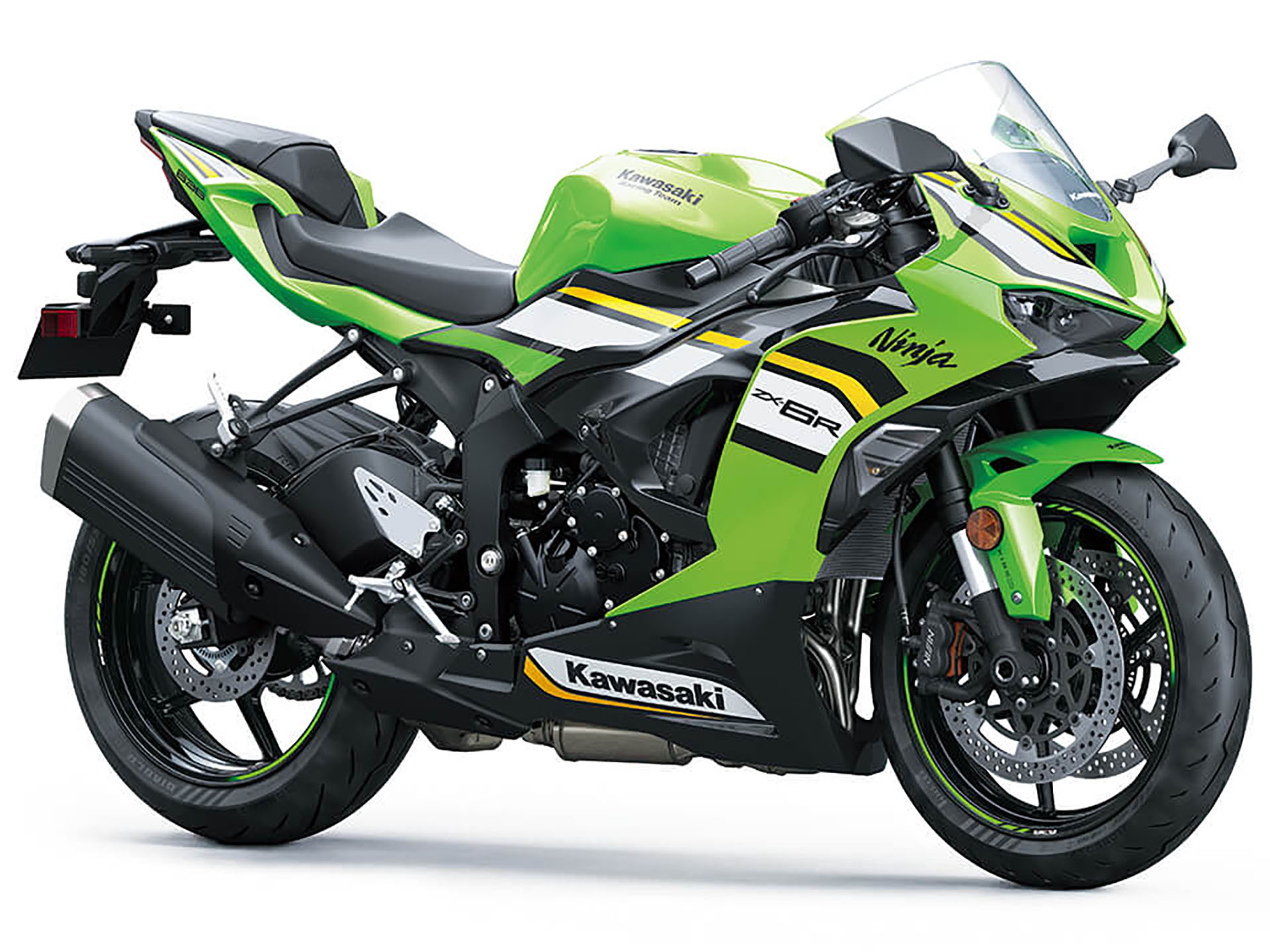 ナハバットン New 2025 Kawasaki Ninja ZX-6R KRT Edition ABS Pearl Blizzard White