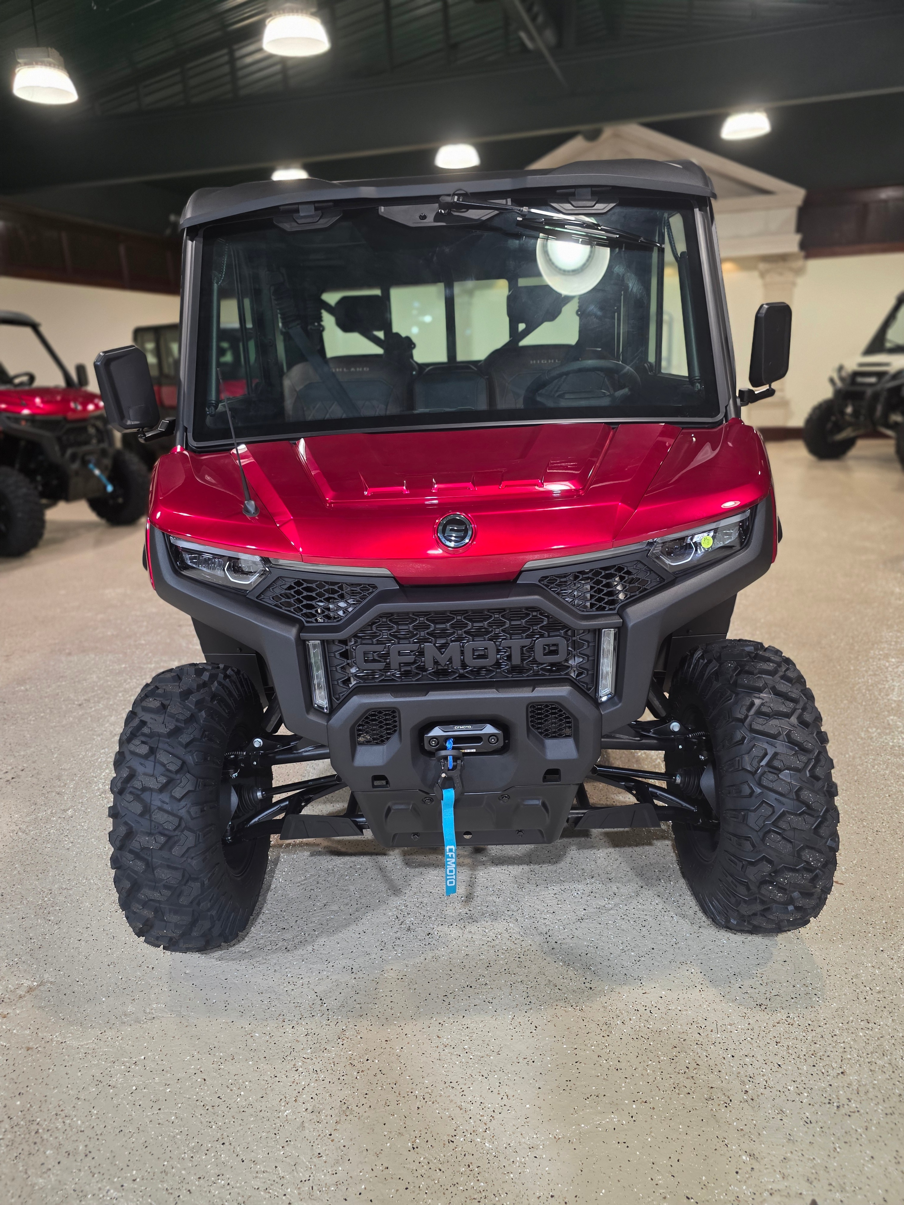 New 2026 CFMOTO UFORCE U10 XL Pro Highland Bordeaux Red Utility