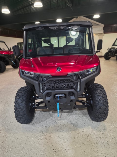 New 2026 CFMOTO UFORCE U10 XL Pro Highland Bordeaux Red Utility