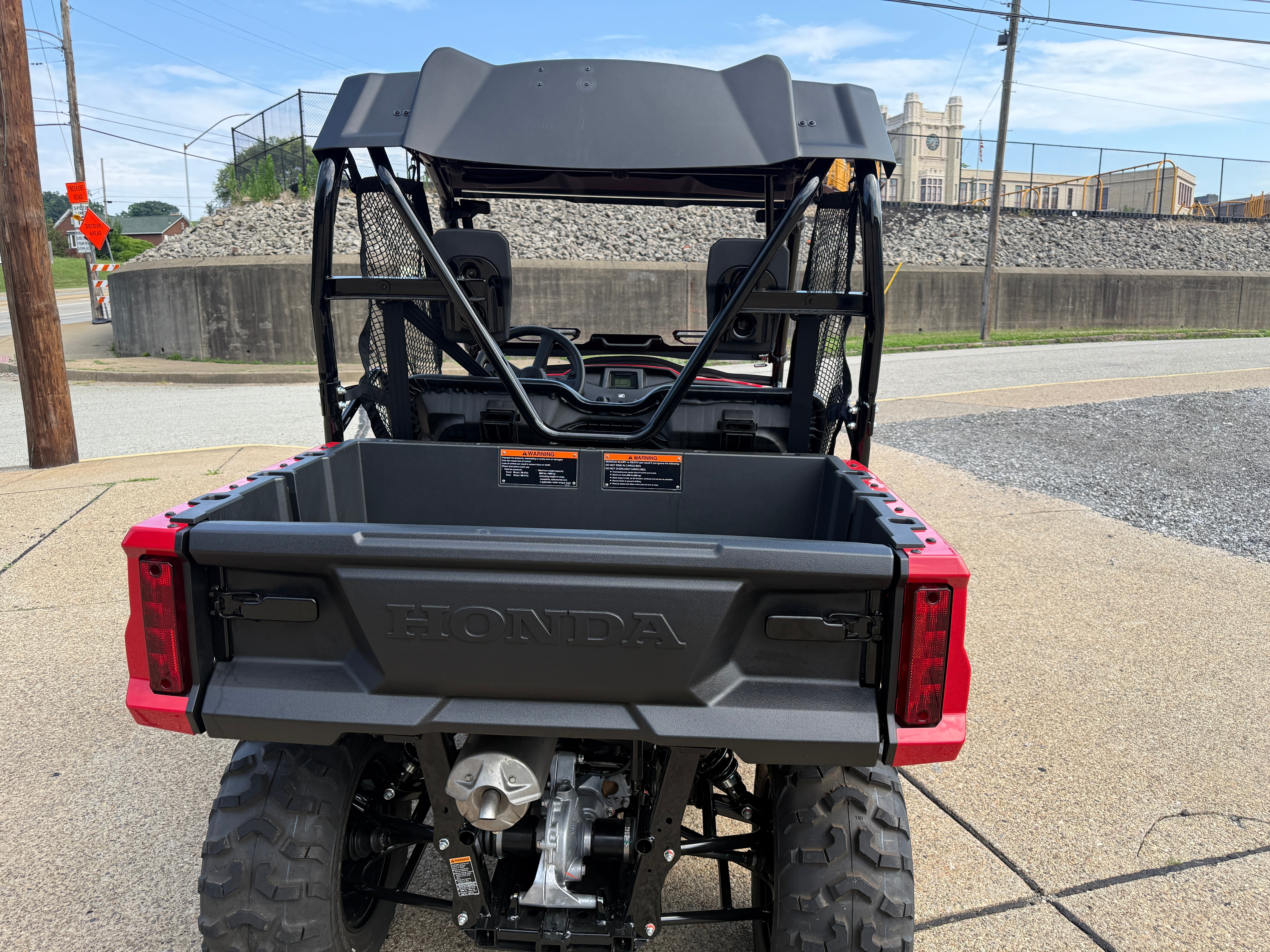 New 2026 Honda Pioneer 520 Hero Red Utility Vehicles For Sale in