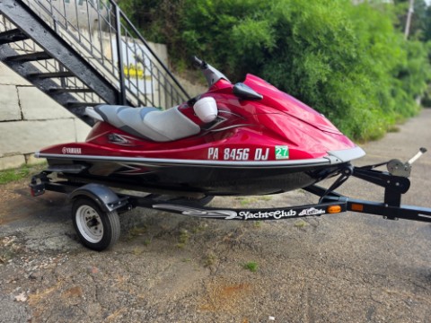 Used 2013 Yamaha VX® Deluxe Crimson Red Metallic Watercraft For