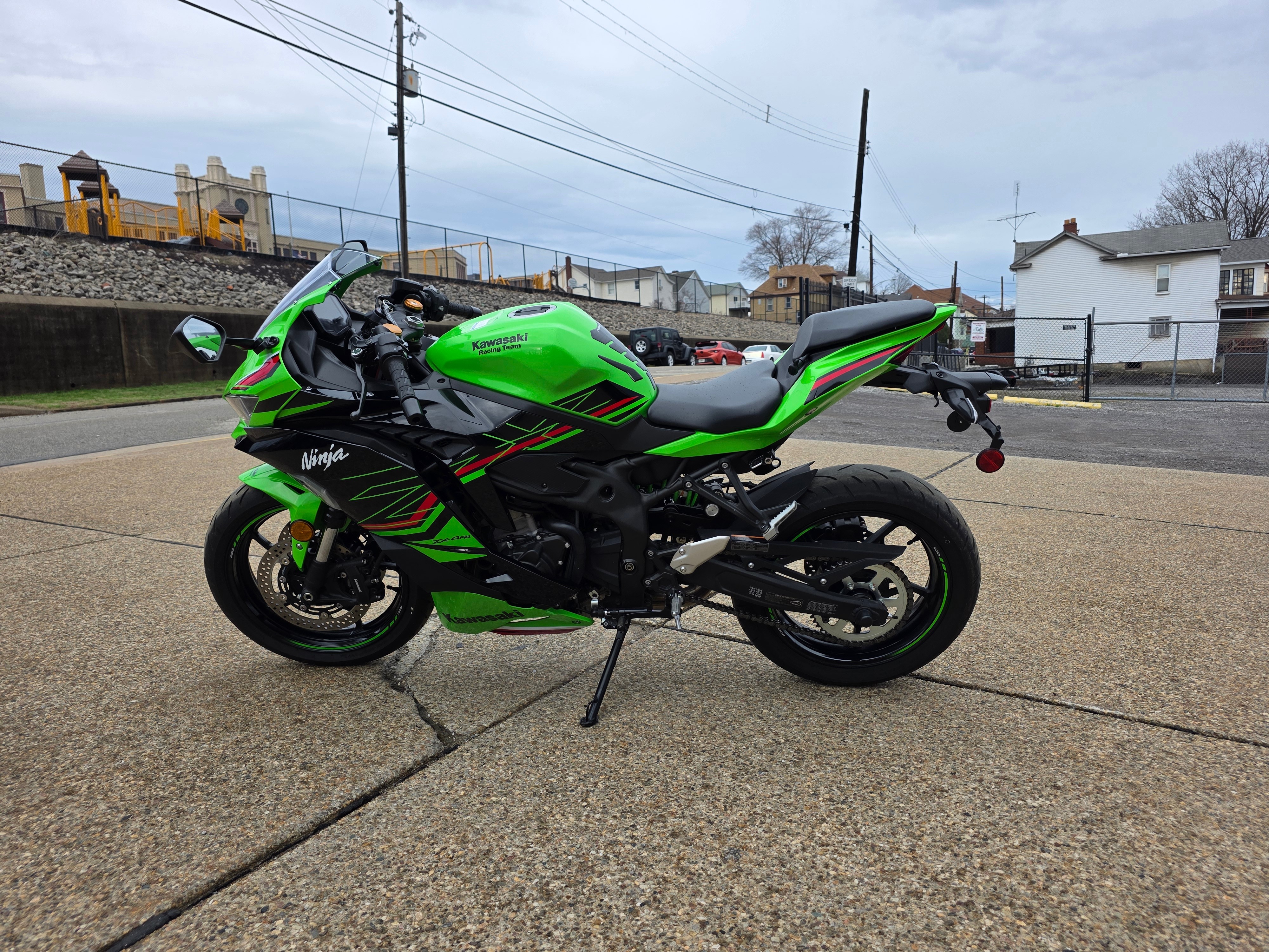 Used 2024 Kawasaki Ninja ZX-4RR KRT Edition ABS Lime Green / Ebony
