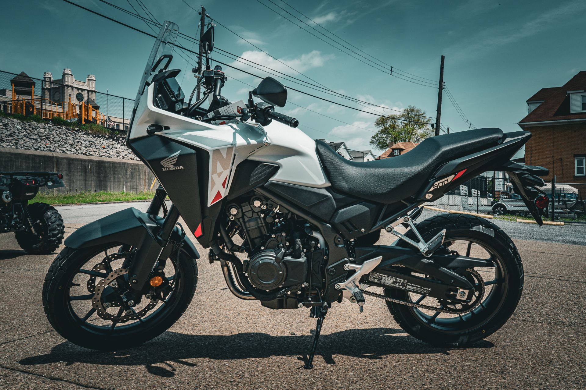 New 2025 Honda NX500 Pearl White Motorcycles For Sale in Tarentum