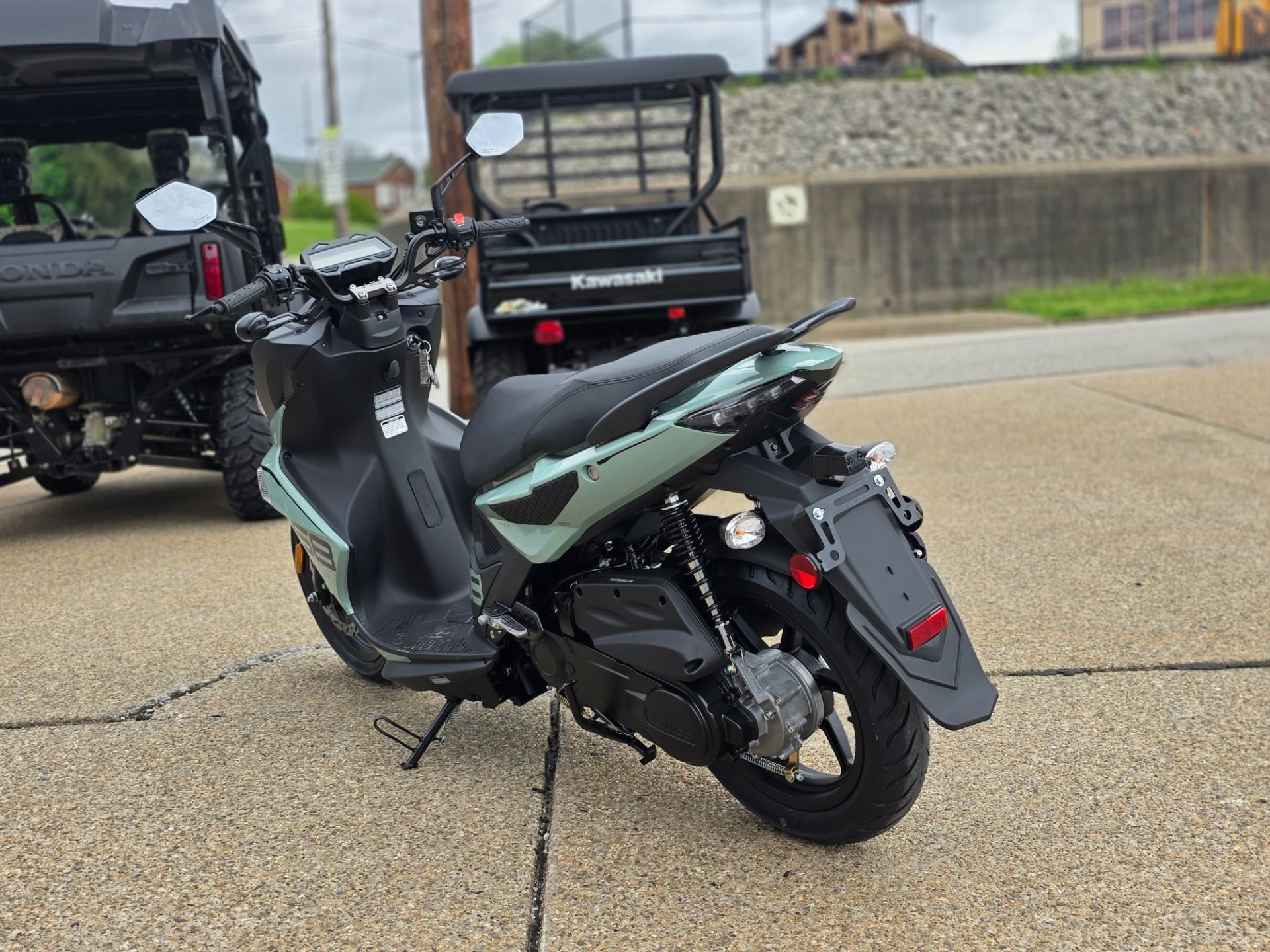 New 2026 Kymco Super 8 50R Light Sage Green Scooters For Sale in