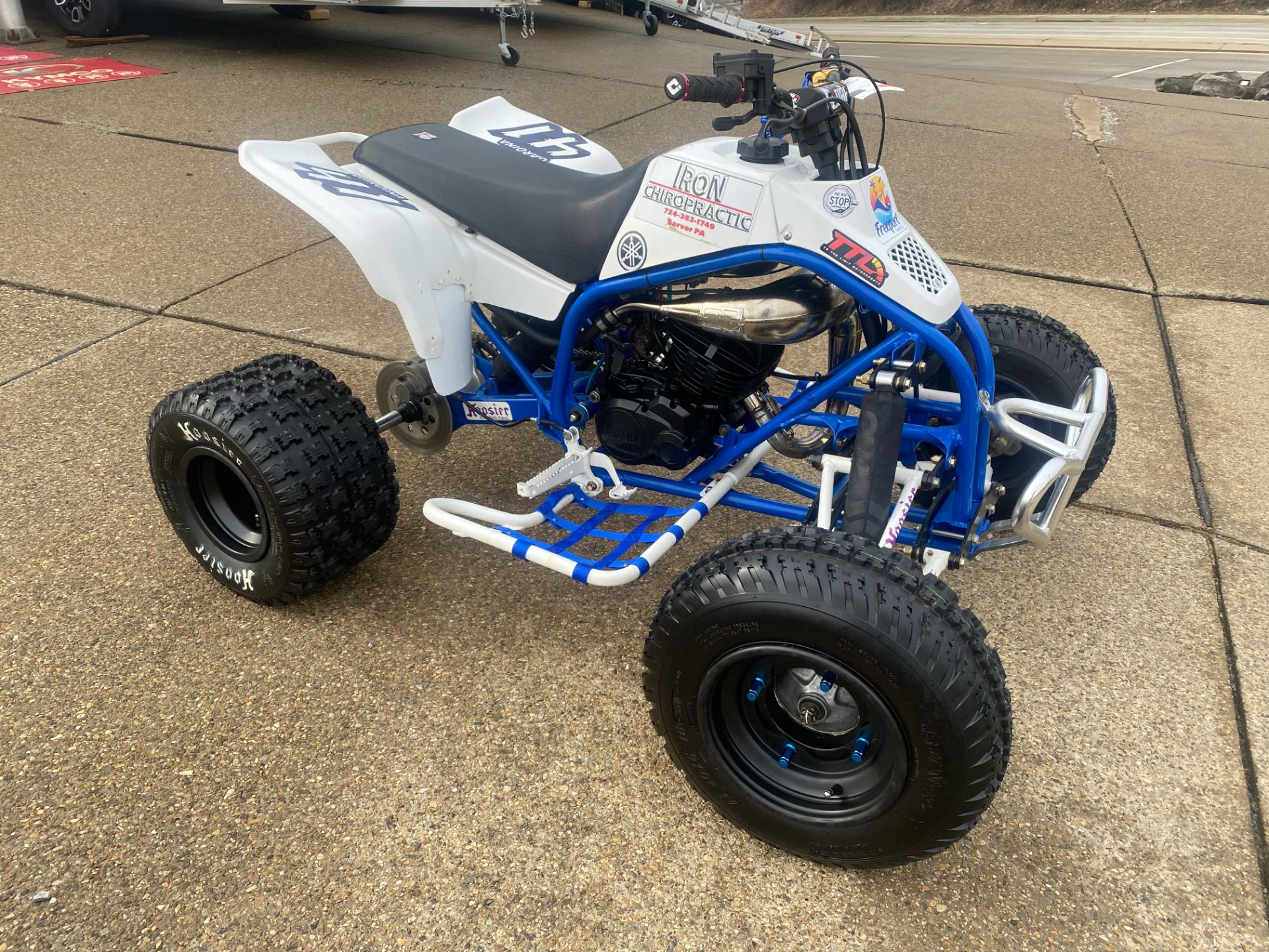 Yamaha ATV yf200 200cc
空冷2スト紫と黄 オフロード 1984 YFM200DXT - Communication Plaza | Yamaha Motor Co., Ltd.