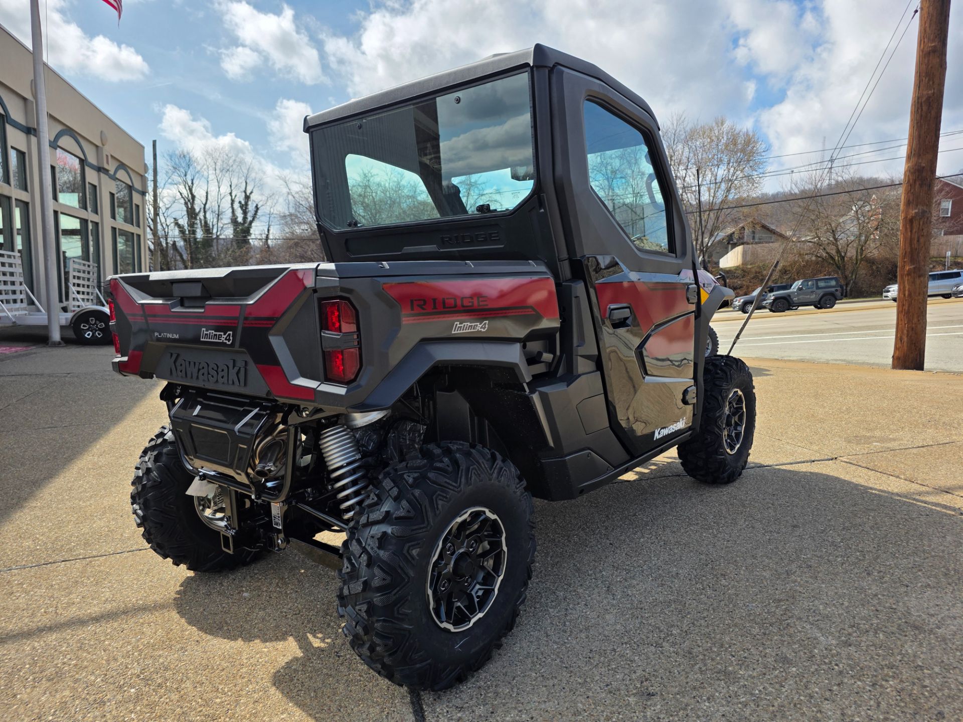 New 2026 Kawasaki RIDGE® Platinum Ranch Edition HVAC Metallic Deep