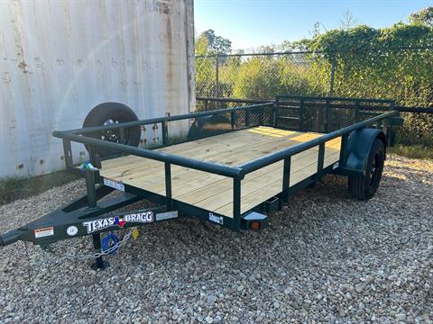 2026 Texas Bragg Trailers 77X11+2 SINGLE DOVE TAIL