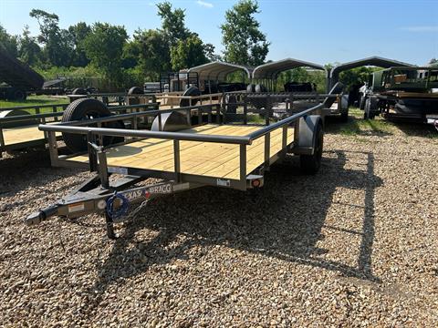2026 Texas Bragg Trailers 77X11+2 SINGLE DOVE TAIL