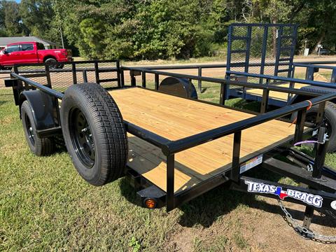 2026 Texas Bragg Trailers 77X11+2 SINGLE DOVE TAIL