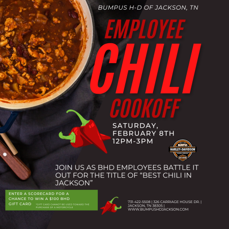 Employee Chili Cookoff