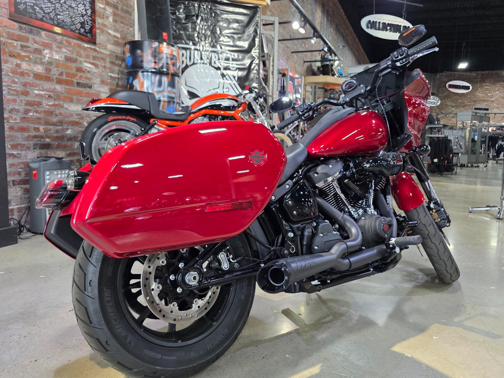 90s Harley-Davidson 赤 スカジャン M 90s Harley-Davidson 赤 スカジャン M