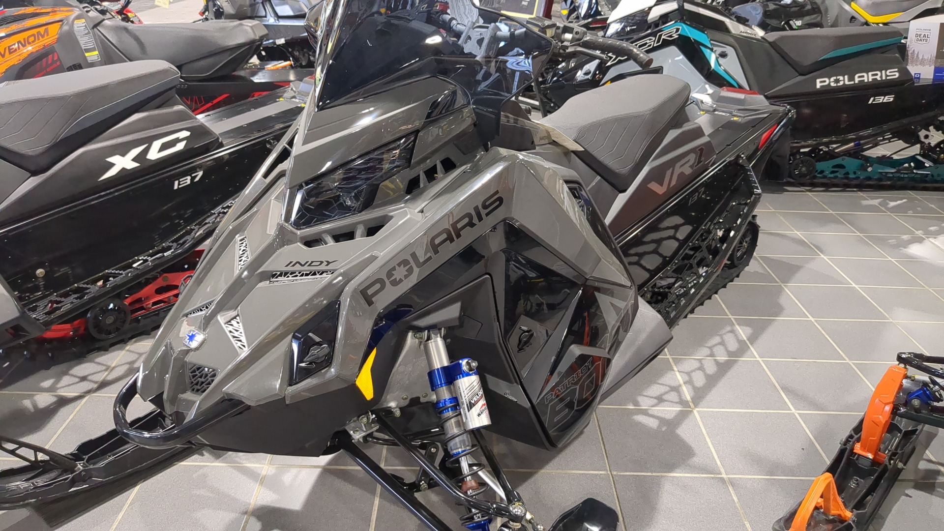 New 2024 Polaris Patriot Boost Indy VR1 137 SC ES, Chaffee