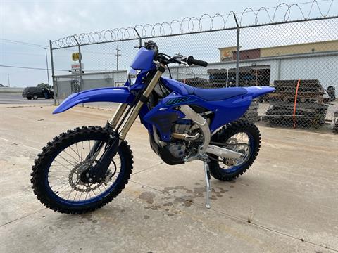 New 2024 Yamaha WR450F Motorcycles in Tulsa OK Y18550 Team Yamaha Blue