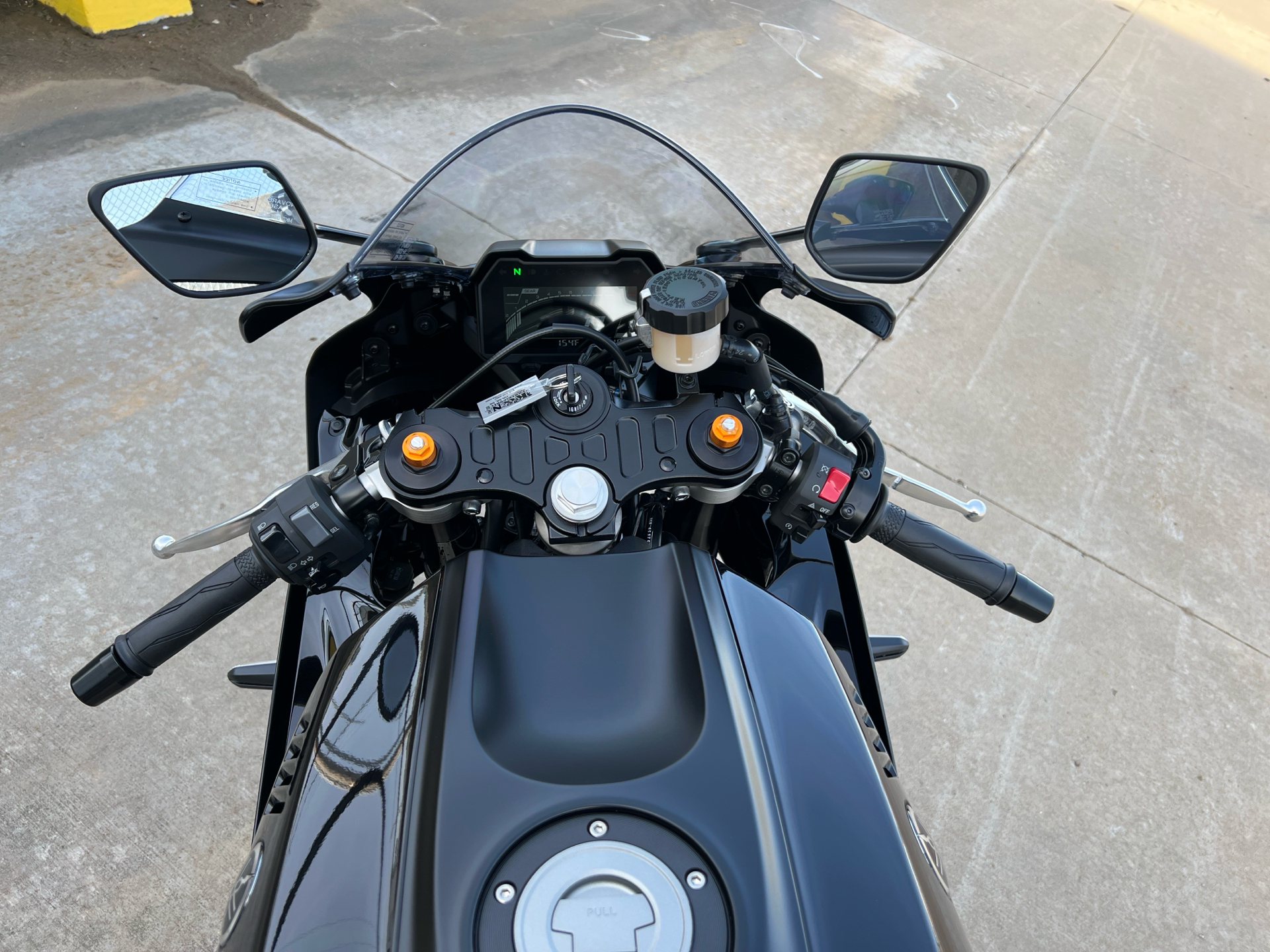 New 2025 Yamaha YZF-R7 | Motorcycles in Tulsa OK | Y18917 Matte Raven Black