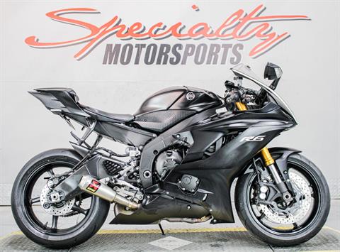 Used 2017 Yamaha YZF-R6 Motorcycles in Sacramento CA YAM000949