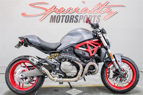 2017 Ducati Monster 821 Stripe in Sacramento, California - Photo 1