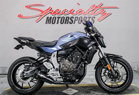 YAM003779 - 2017 - Yamaha Motor Corp., USA - FZ-07 Specialty Motorsports - Photo 1