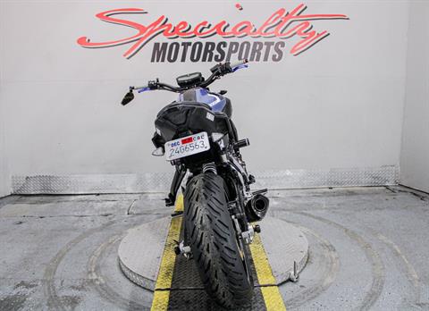 YAM003779 - 2017 - Yamaha Motor Corp., USA - FZ-07 Rear View - Photo 6