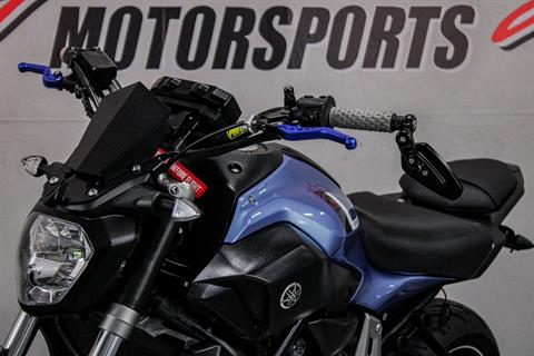 YAM003779 - 2017 - Yamaha Motor Corp., USA - FZ-07 Front Left Zoomed In - Photo 11