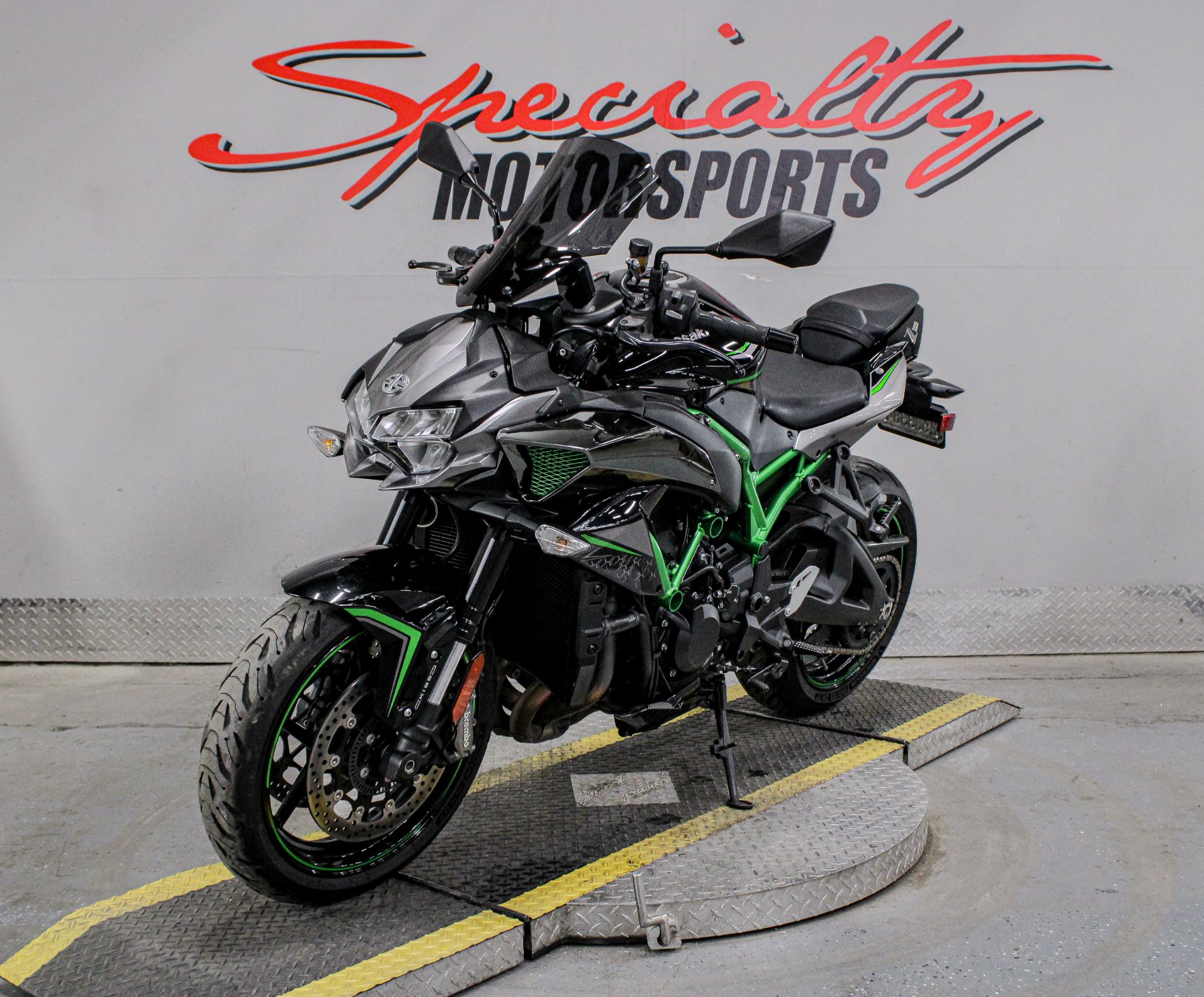 2HR Plantsworks A.K.　 sp.Dark gray Kawasaki WORKS2 ZX-6R Carbon Full Exhaust System