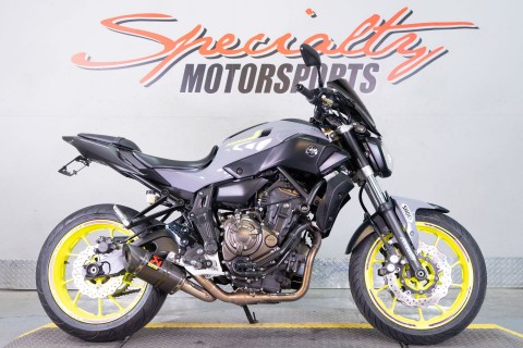 2016 Yamaha FZ-07 in Sacramento, California - Photo 1