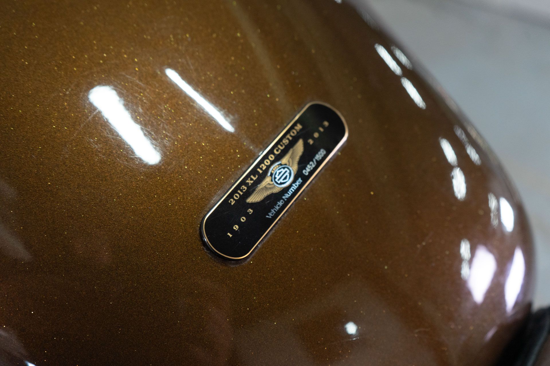 2013 Harley-Davidson Sportster® 1200 Custom 110th Anniversary Edition in Sacramento, California - Photo 21