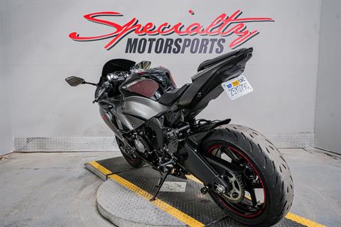 1/12 2023 Kawasaki Ninja ZX-6R Gray Diecast Finished Model